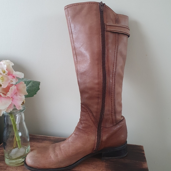 Jane Debster Leather Boots 👢 Size 37B - Picture 3 of 8